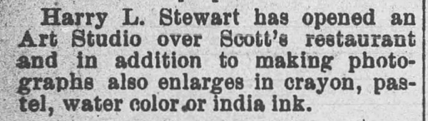 Harry Stewart 1899